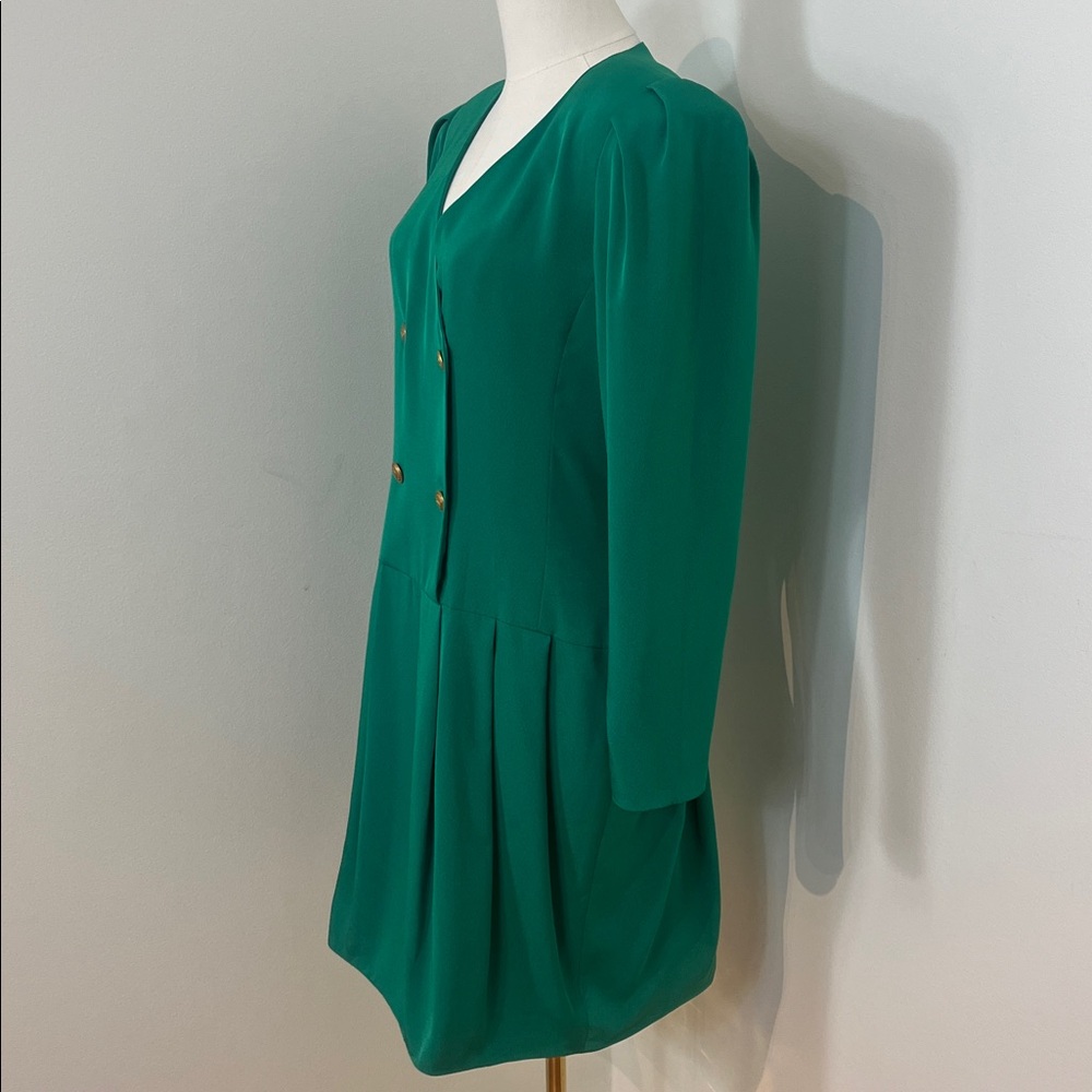 Richard Warren Green Dress - Picture 4 of 17